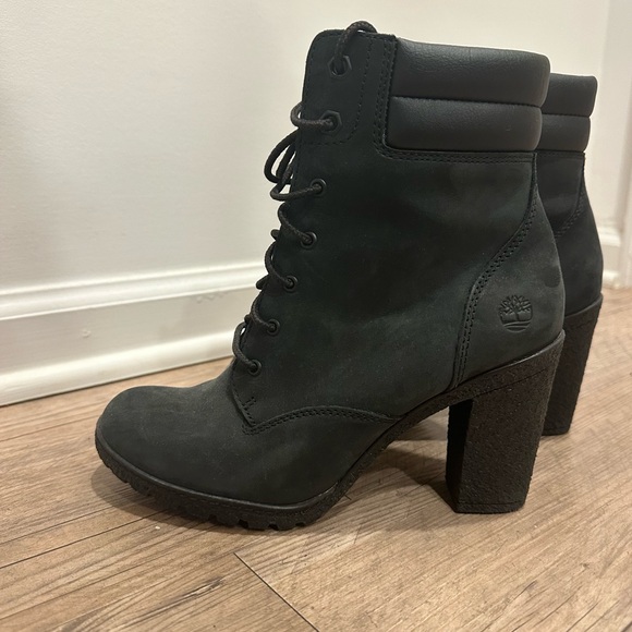 Timberland Lace Up Heeled Boots (Women’s) Size 7.5 - Picture 2 of 5